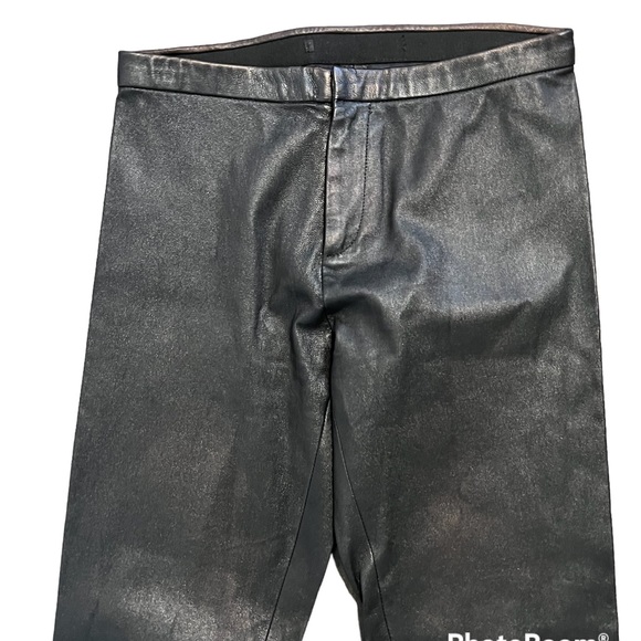THEORY***Bronze Leather Pants***US 2 $1095 - Picture 2 of 4